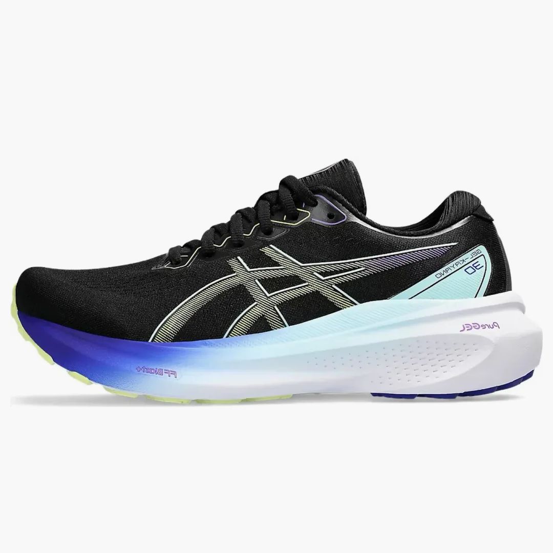 Asics Gel-kayano 30 Black Glow Yellow (women's)