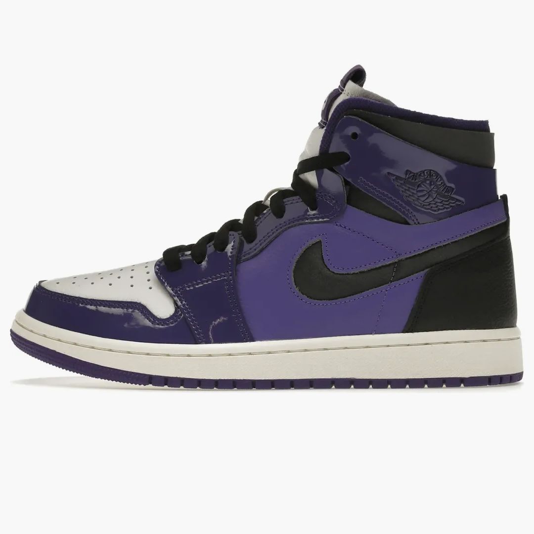 Jordan 1 High Zoom Air Cmft Purple Patent (women's)