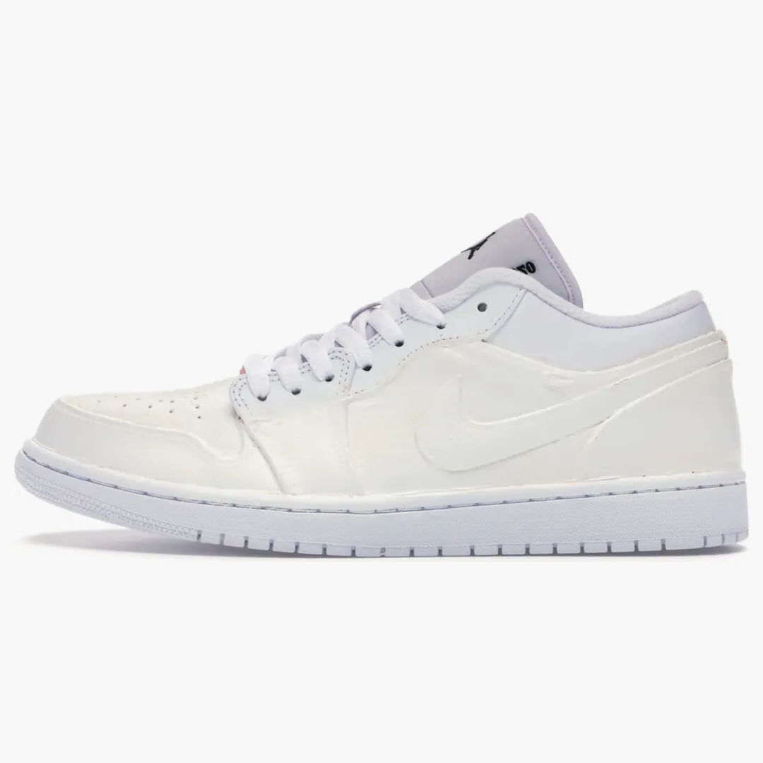 Jordan 1 Low White To Red (jumpmanla Exclusive)