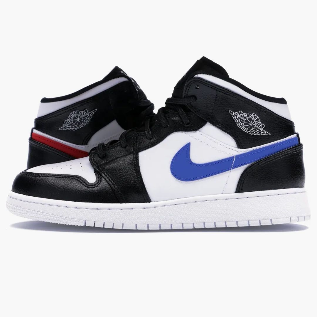 Jordan 1 Mid Multi-color Swoosh (gs)
