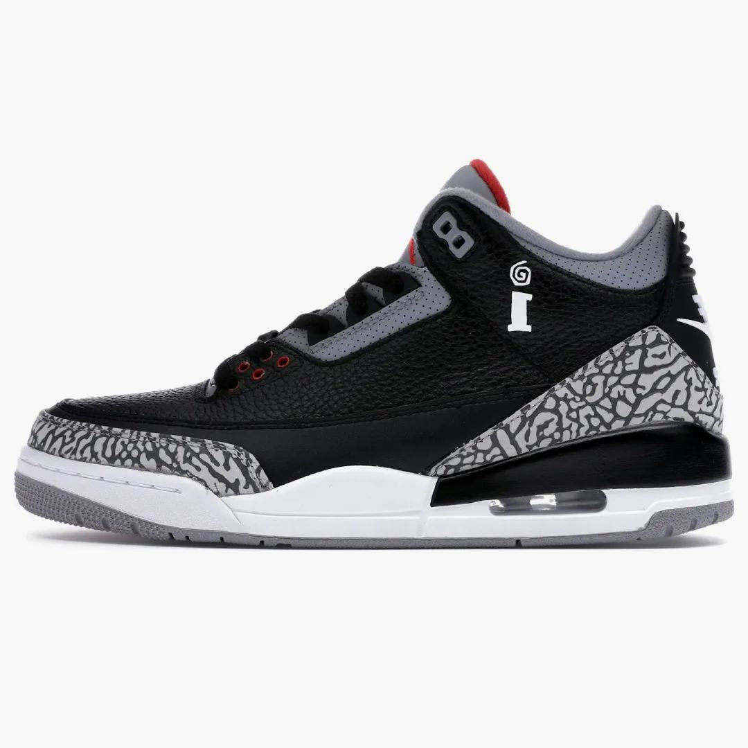 Jordan 3 Retro Interscope Records Black Cement