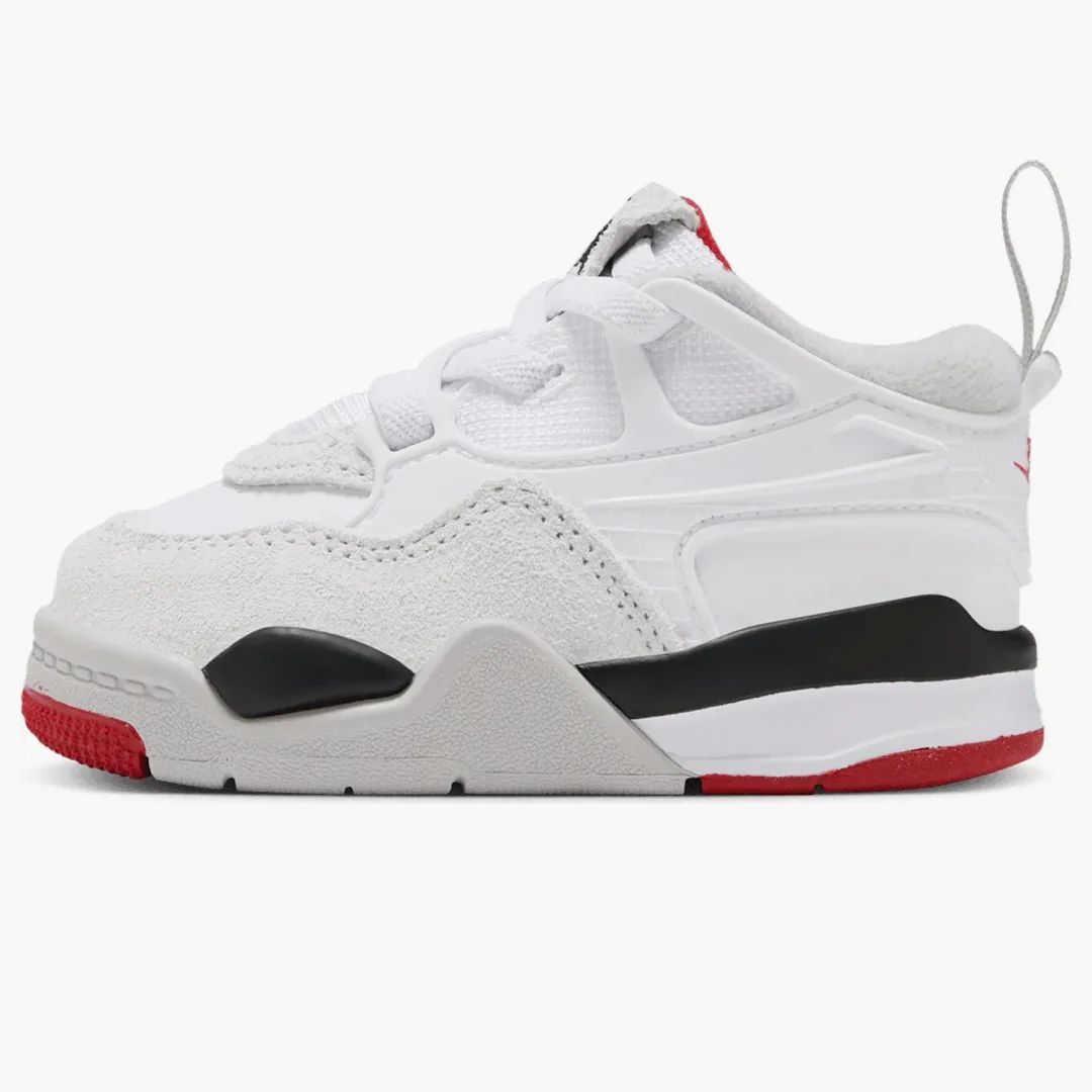 Jordan 4 Rm White Varsity Red (td)