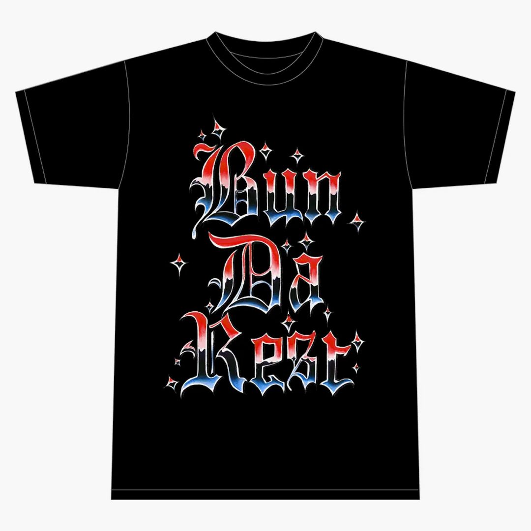 Corteiz Bun Da Rest Royale T-shirt Black