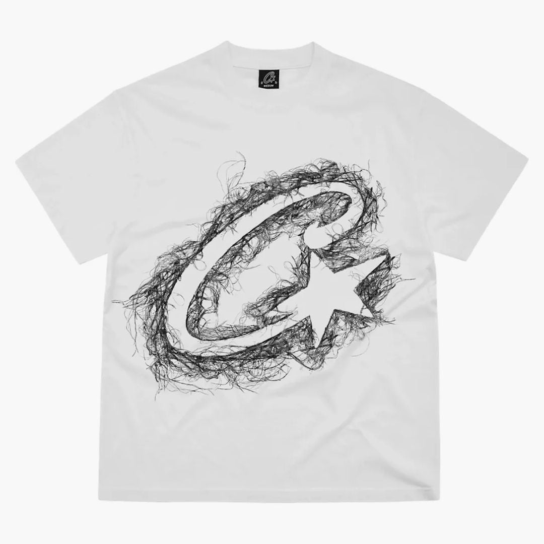 Corteiz C Star String Tee White