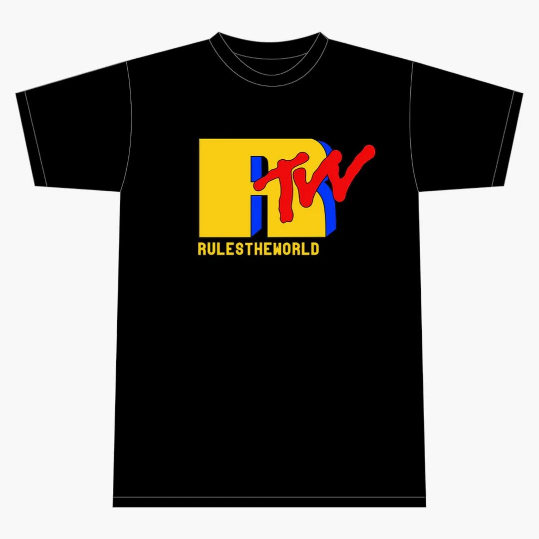 Corteiz Rtv T-shirt Black