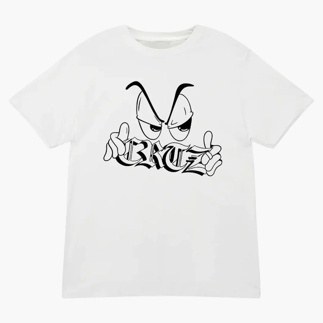 Corteiz Side Eye Tee White