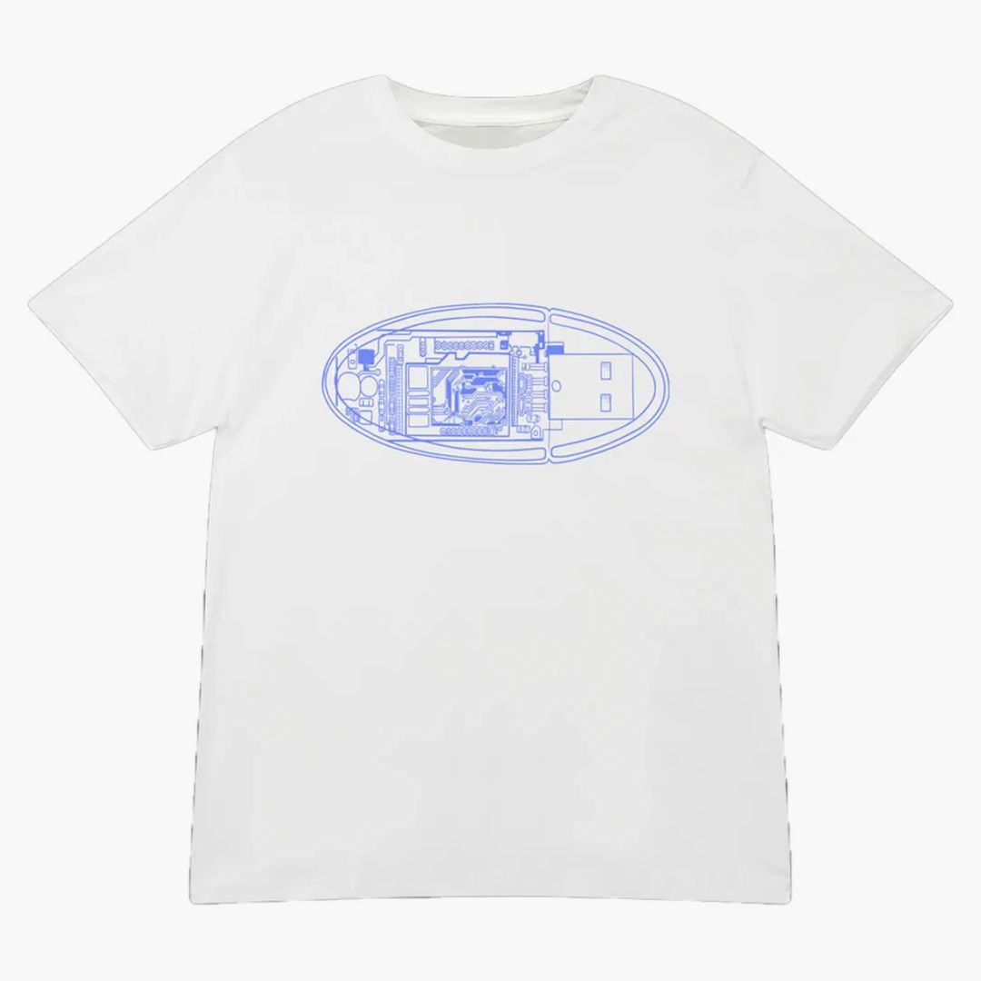 Corteiz Usb T-shirt White