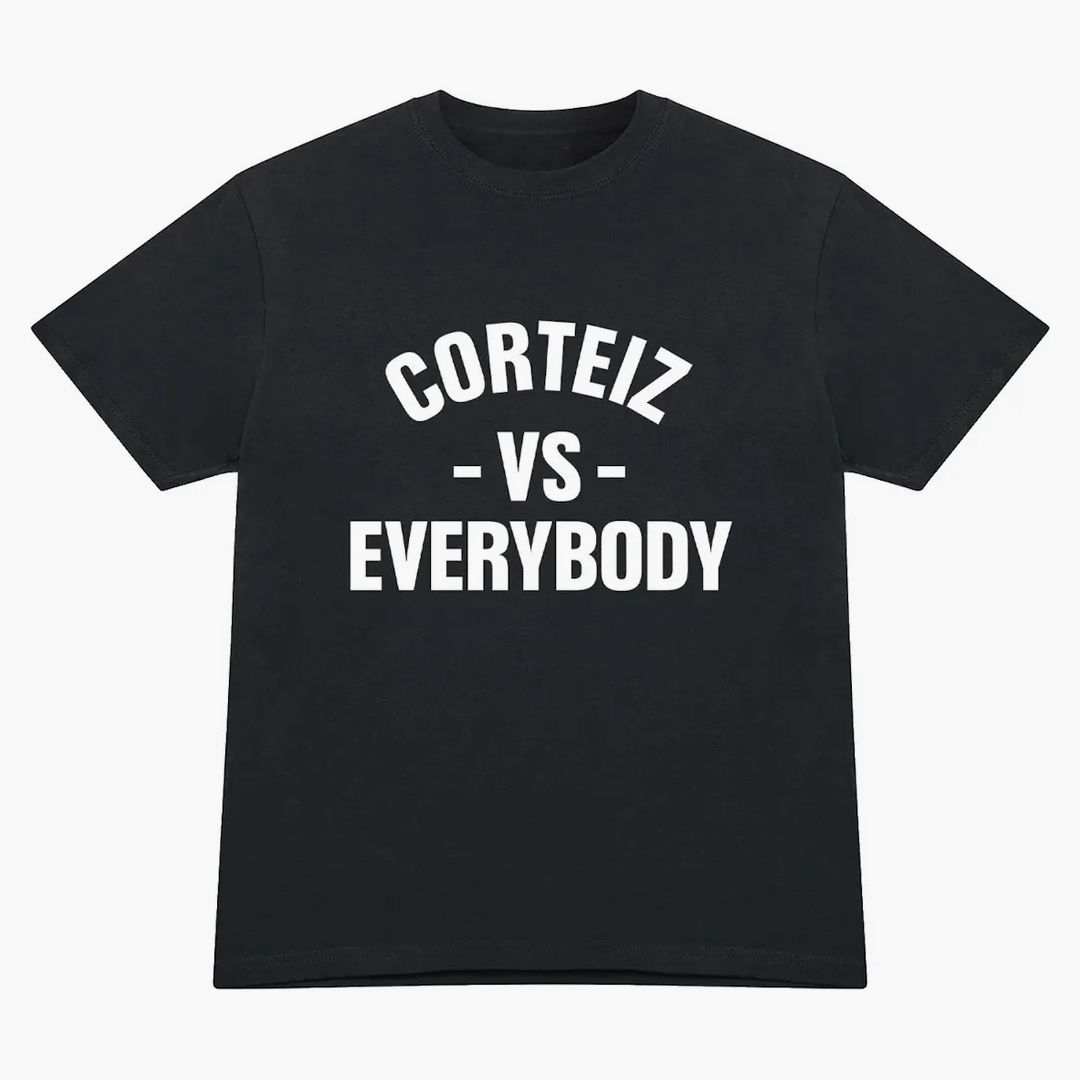Corteiz Vs Tee Black
