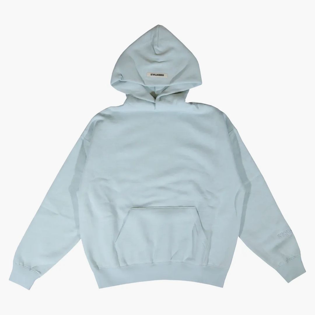 Fear Of God Essentials 3m Logo Pullover Hoodie Blue