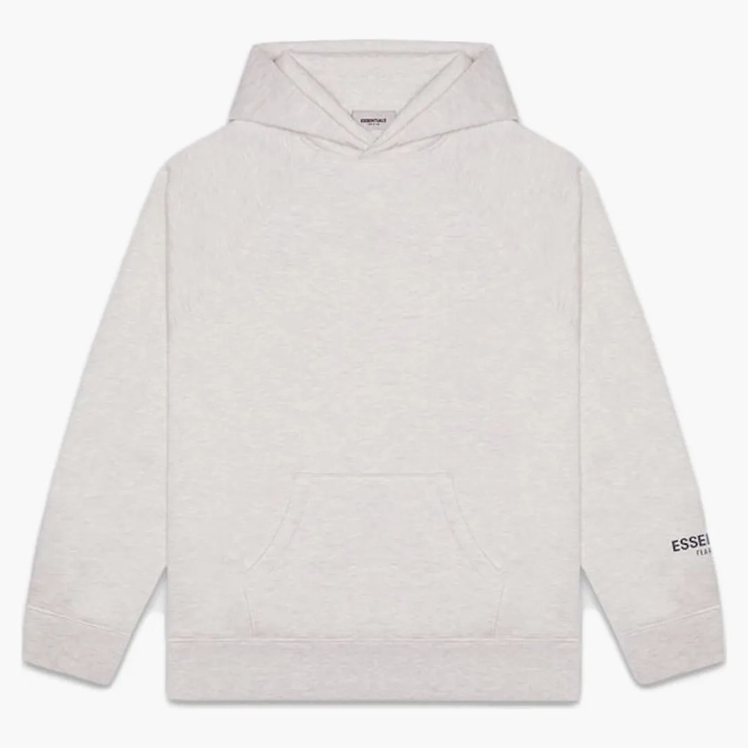 Fear Of God Essentials Core Pullover Hoodie Heather Grey