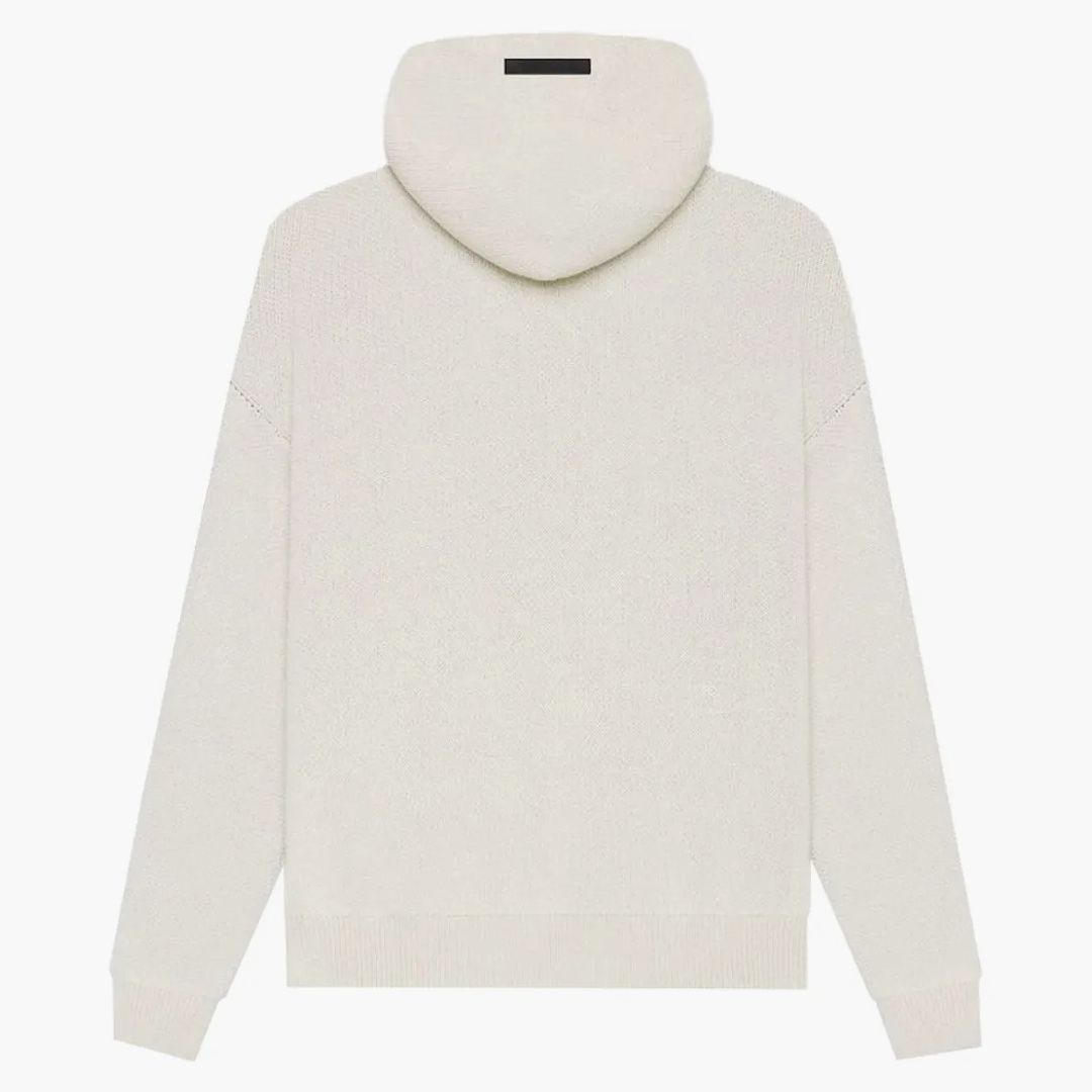 Fear Of God Essentials Knit Pullover Hoodie (ss21) Buttercream