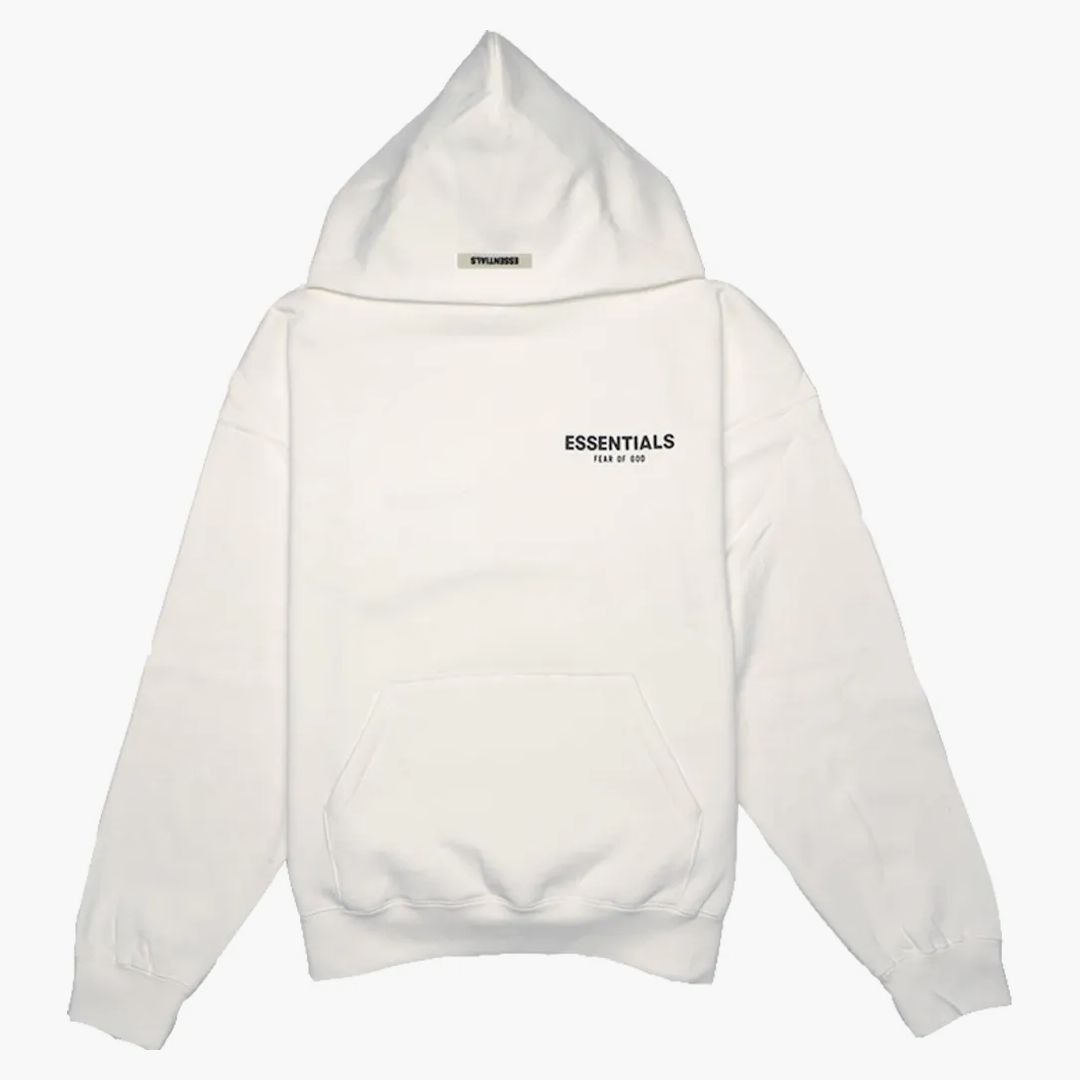 Fear Of God Essentials Photo Pullover Hoodie (fw19) White