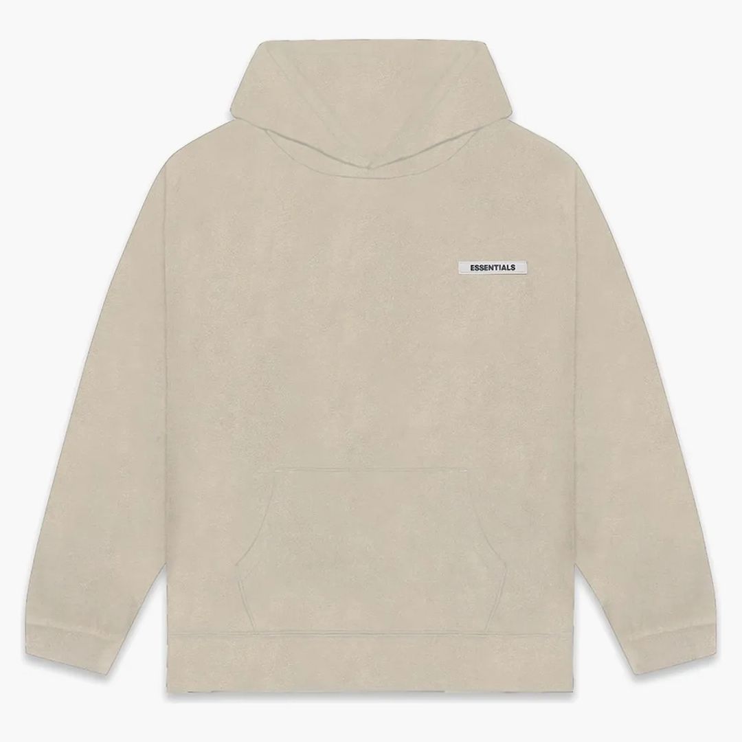 Fear Of God Essentials Polar Fleece Hoodie Olive/khaki