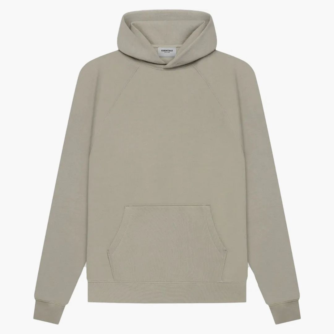 Fear Of God Essentials Pull-over Hoodie (ss21) Moss/goat