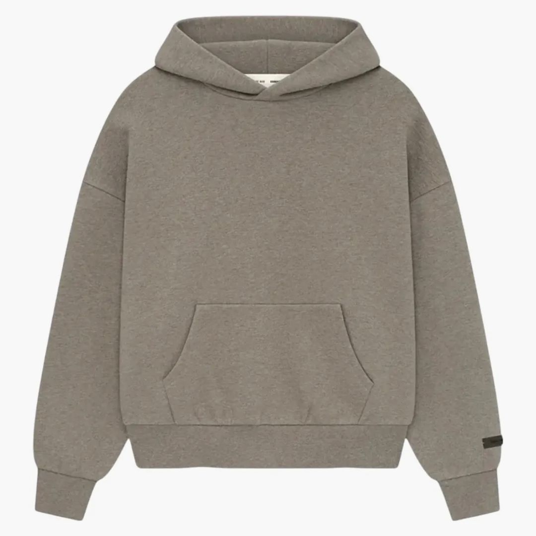 Fear Of God Essentials Classic Fit Fleece Hoodie Homestead Heather