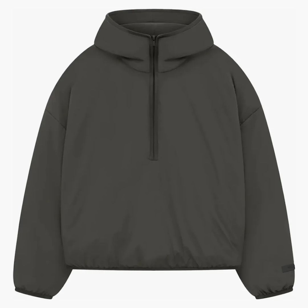 Fear Of God Essentials Filled Halfzip Hoodie Ink