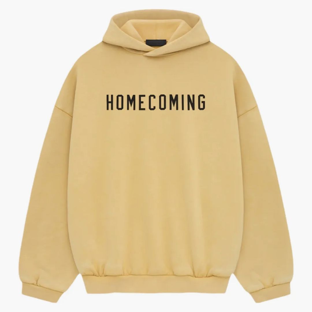 Fear Of God Essentials Heavy Fleece Hoodie Amber