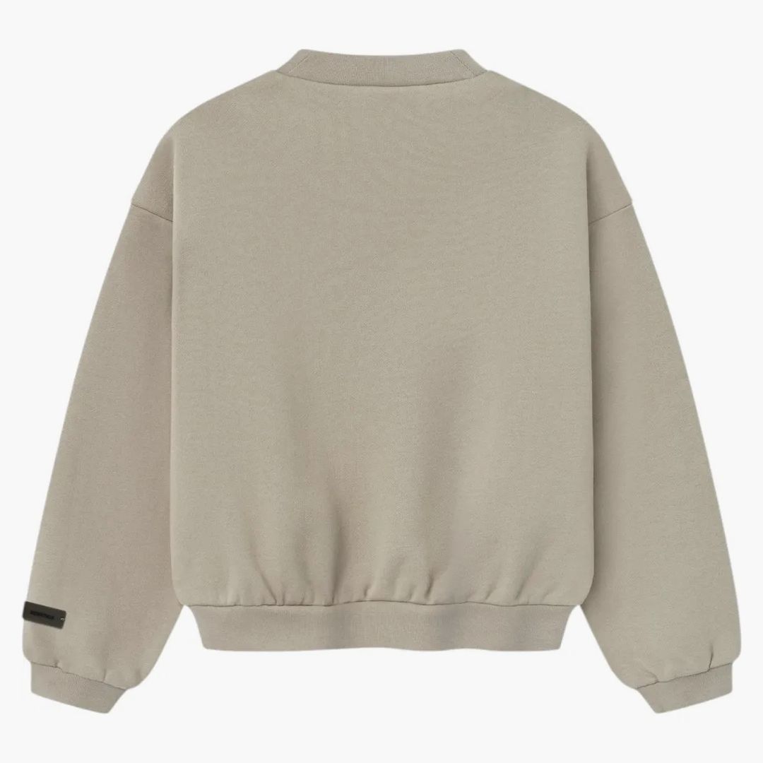 Fear Of God Essentials Kids Fleece Crewneck Timber