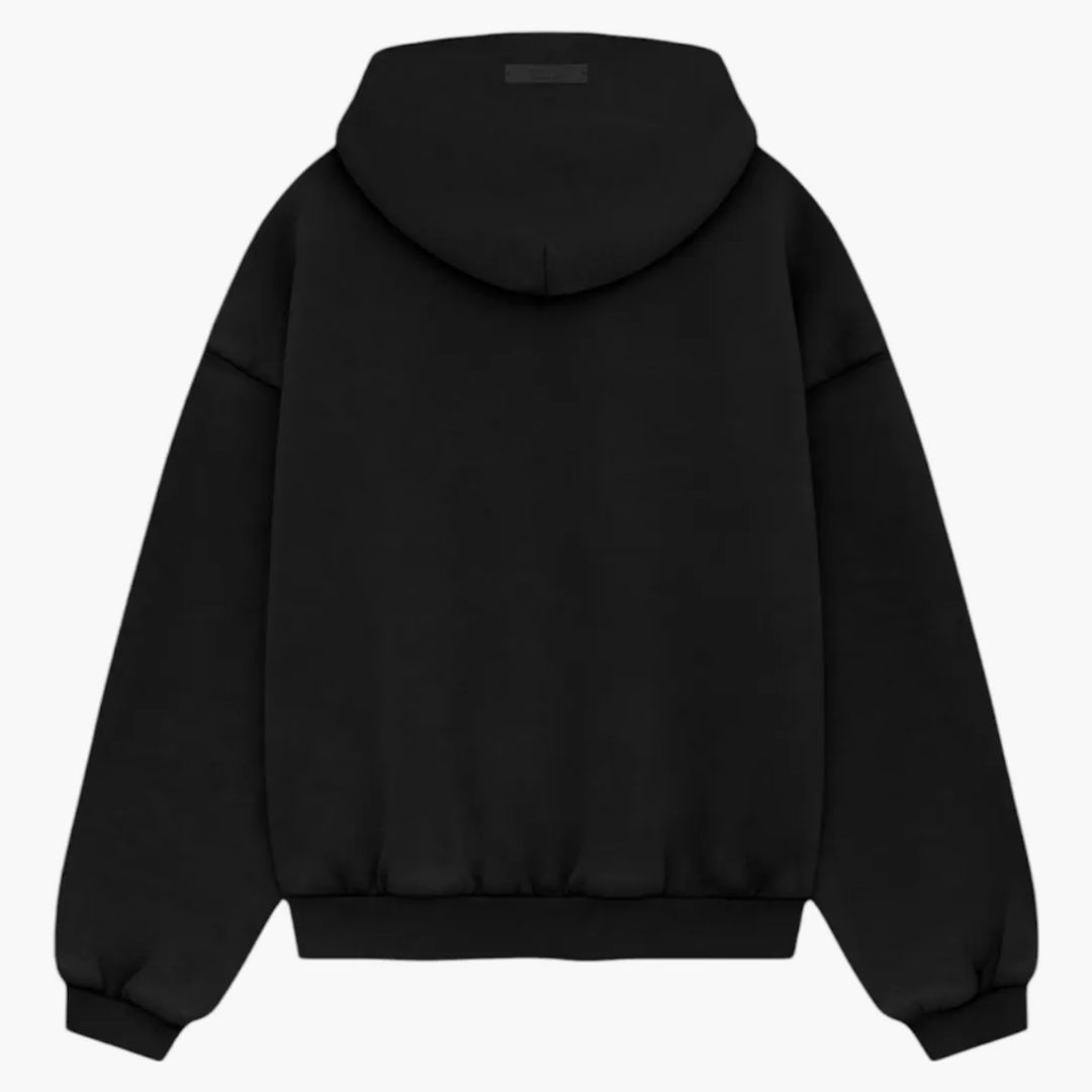 Fear Of God Essentials Kids Heavy Fleece Hoodie (fw24) Black