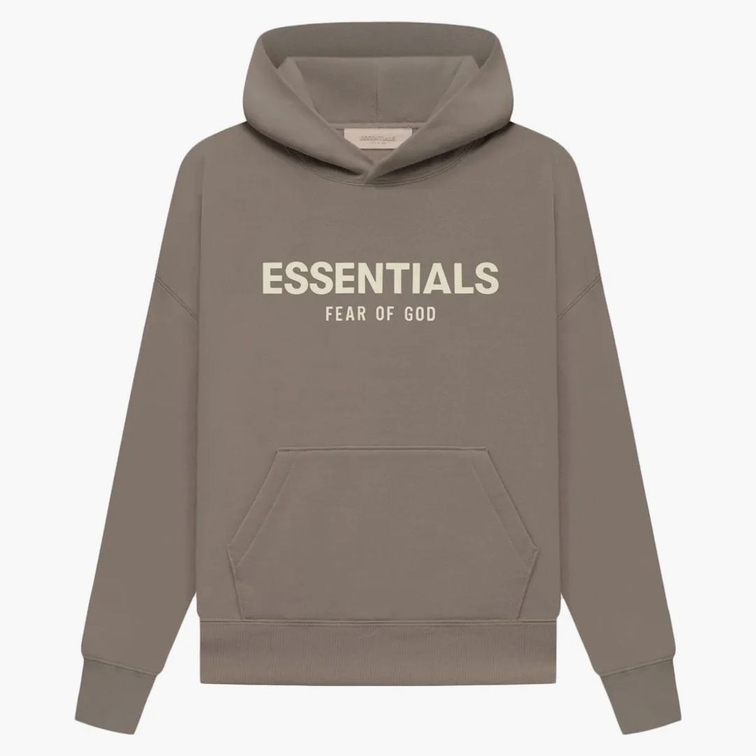 Fear Of God Essentials Kids Hoodie Desert Taupe