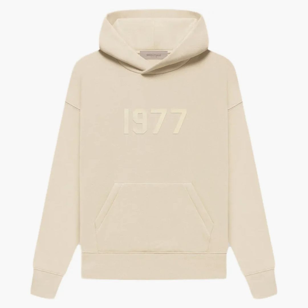 Fear Of God Essentials Kids Hoodie Egg Shell