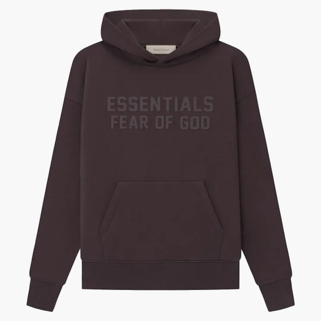 Fear Of God Essentials Kids Hoodie Plum