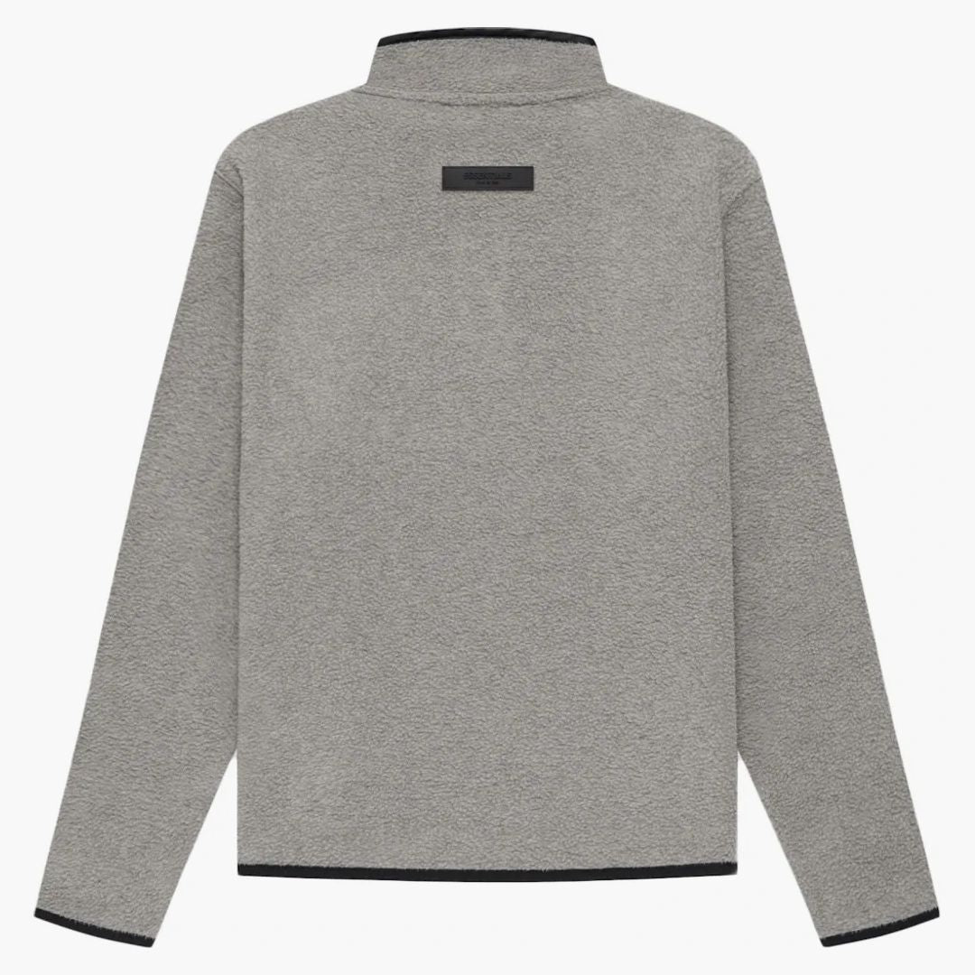 Fear Of God Essentials Kids Polar Fleece Pullover Dark Oatmeal