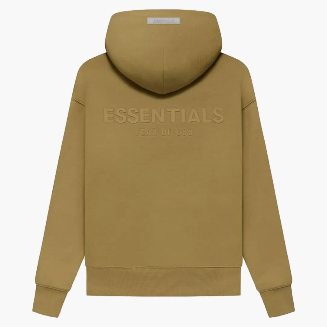 Fear Of God Essentials Kids Pullover Hoodie Amber