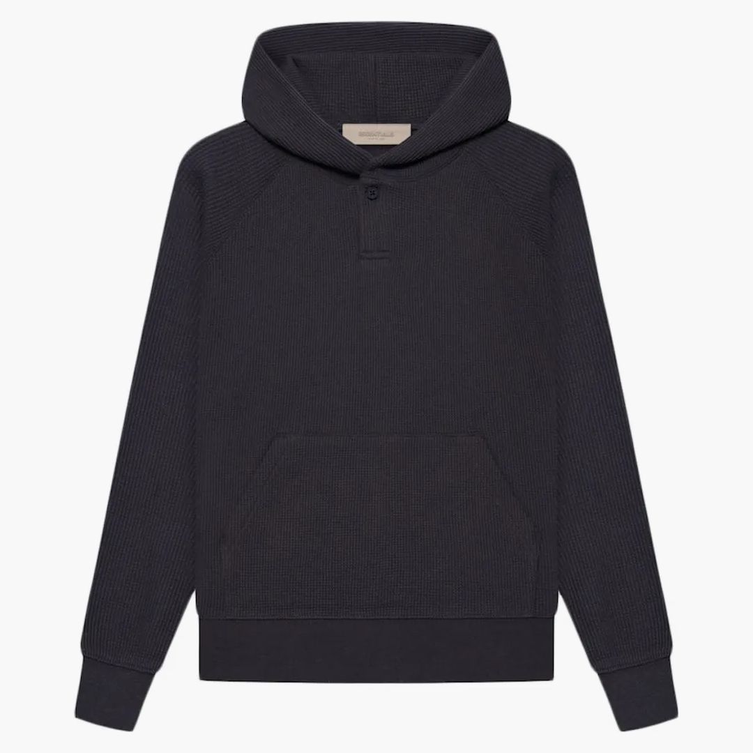Fear Of God Essentials Kids Waffle Henley Hoodie Iron