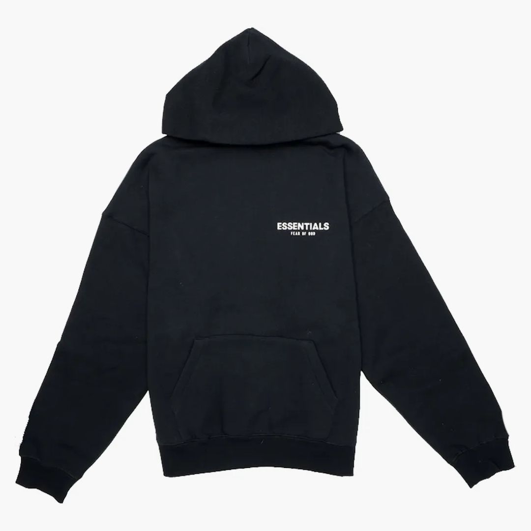 Fear Of God Essentials Photo Pullover Hoodie Black