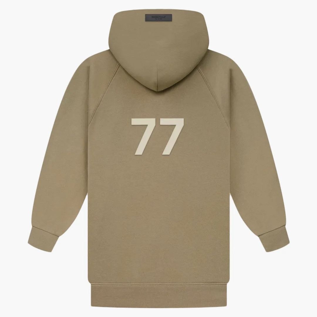 Fear Of God Essentials Women's 3/4 Sleeve Hoodie Oak