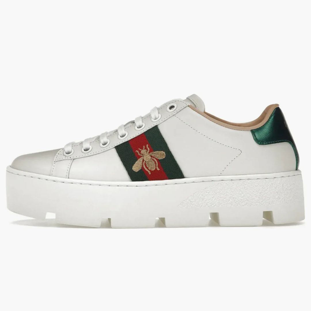 Gucci Ace Platform White