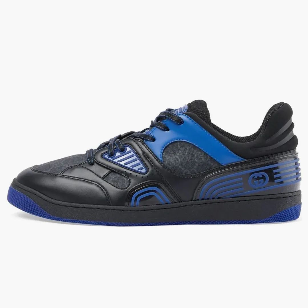Gucci Basket Low Black Blue
