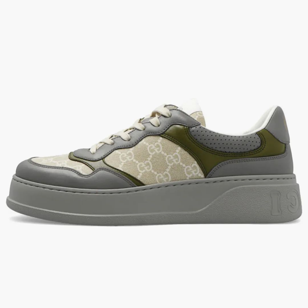 Gucci Gg Sneaker White Beige