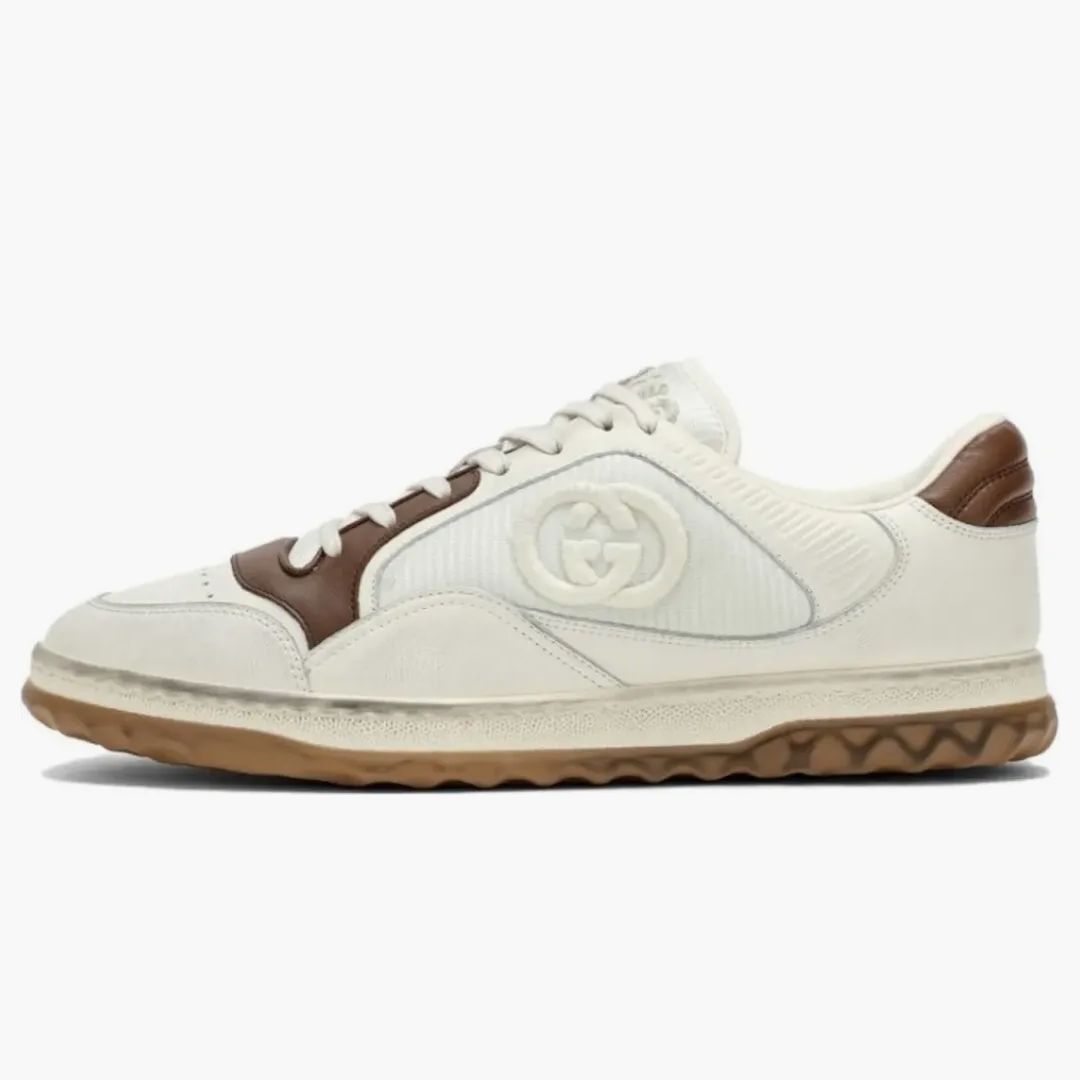 Gucci Mac80 Sneaker Off White Brown