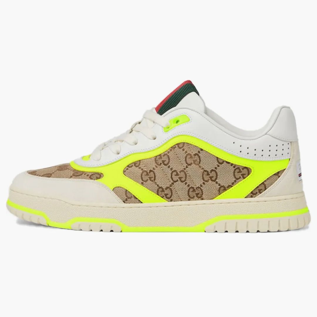 Gucci Re-web White Beige Yellow