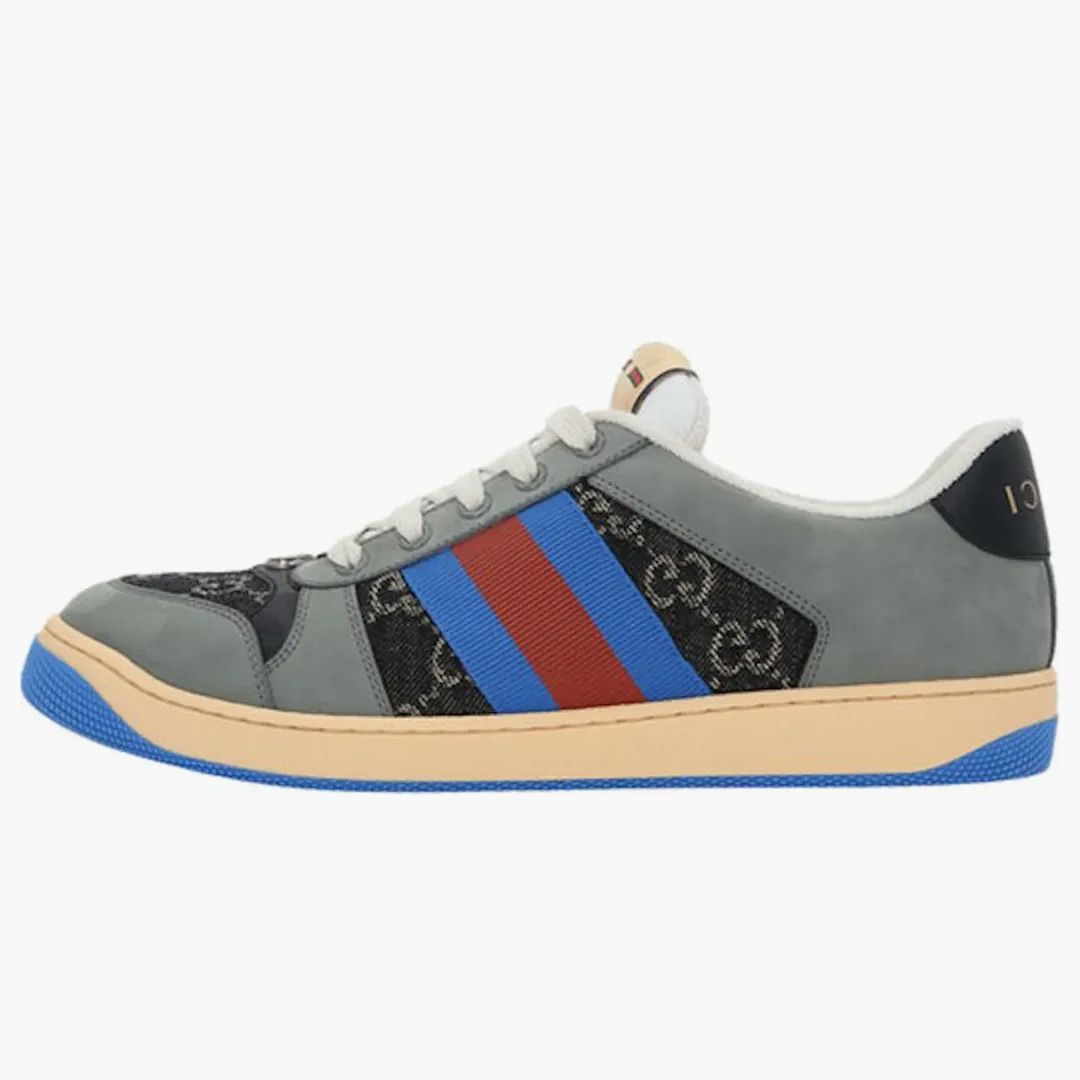Gucci Screener Gg Grey Blue
