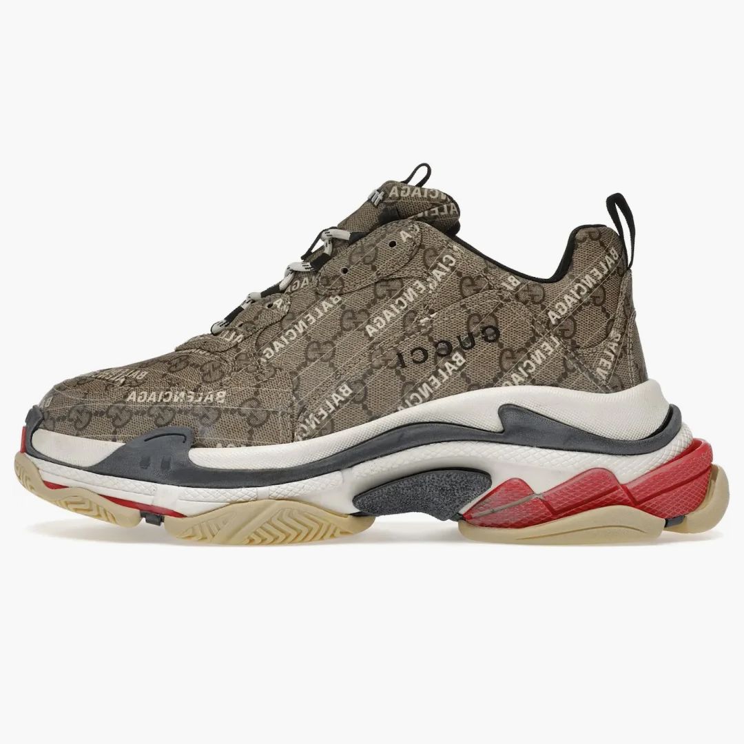 Gucci X Balenciaga The Hacker Project Triple S Beige