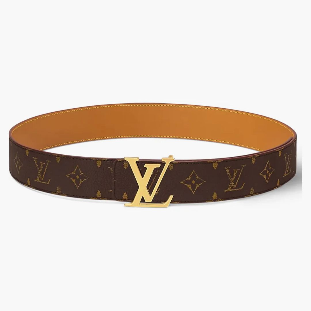 Louis Vuitton Lv Initiales 40mm Reversible Belt Brown Monogram