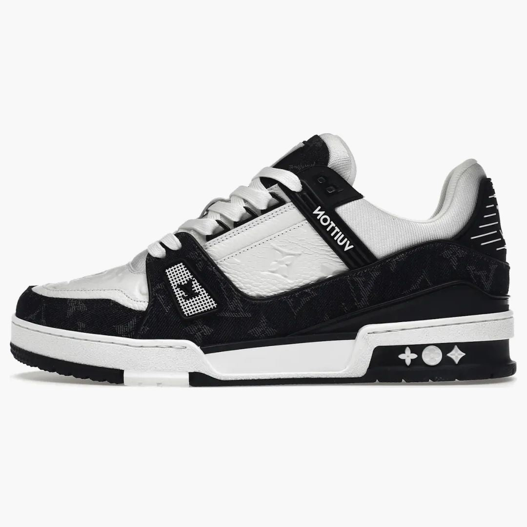Louis Vuitton Lv Trainer White Black
