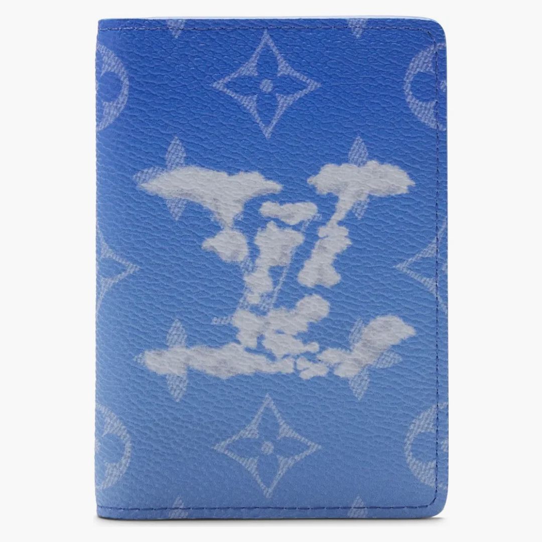 Louis Vuitton Pocket Organizer Clouds Monogram Blue