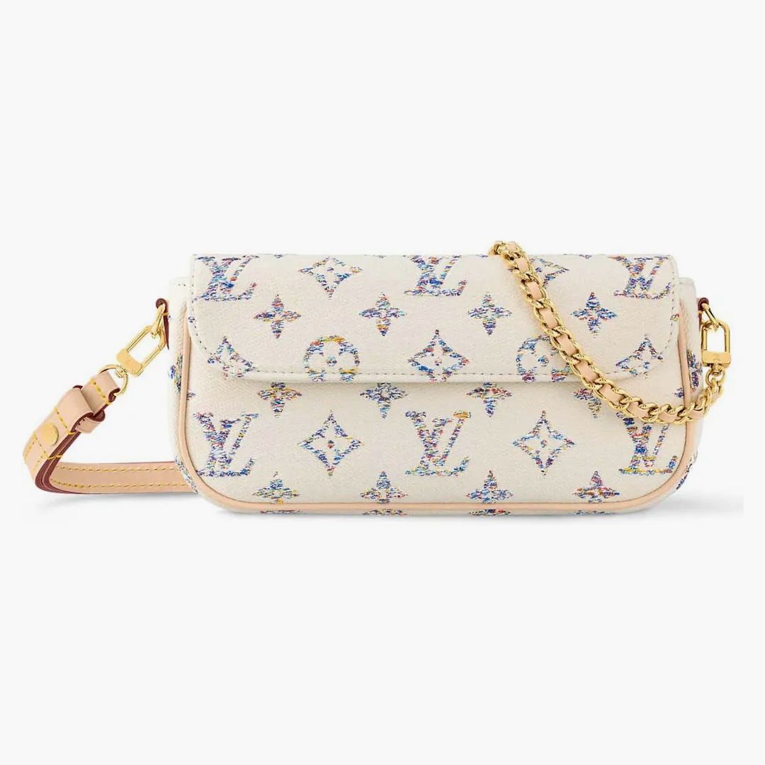 Louis Vuitton Wallet On Chain Ivy Multicolor White