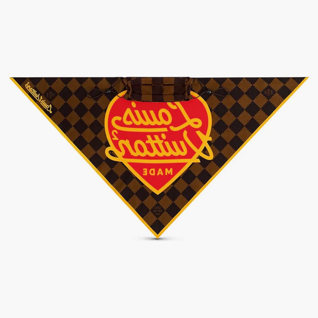 Louis Vuitton X Nigo Lv Made Mask Cover Brown