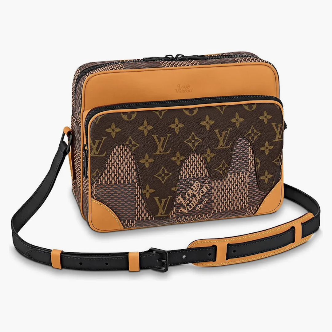 Louis Vuitton X Nigo Nil Messenger Damier Ebene Giant Brown