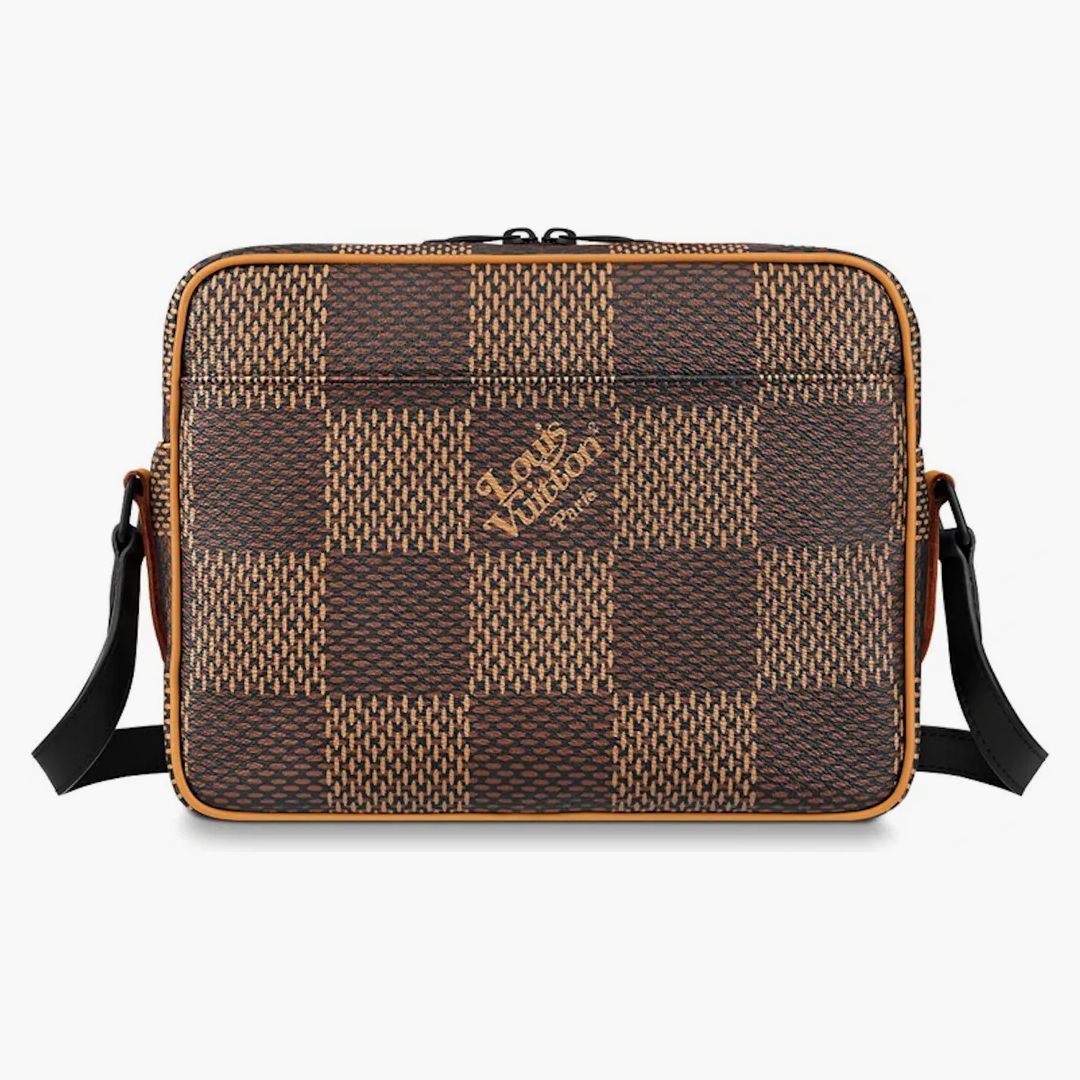 Louis Vuitton X Nigo Nil Messenger Damier Ebene Giant Brown
