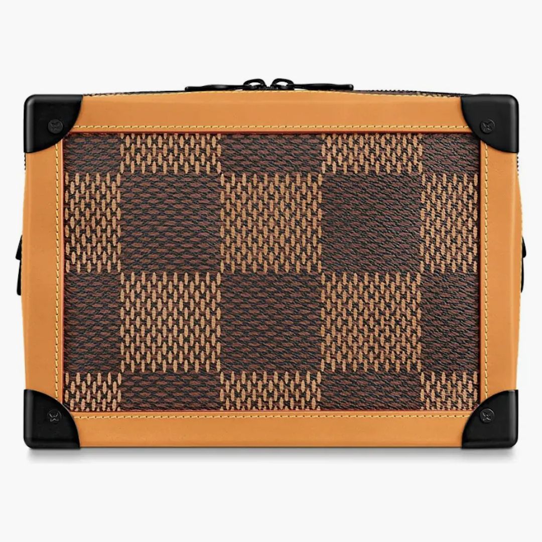 Louis Vuitton X Nigo Soft Trunk Damier Ebene Giant Brown