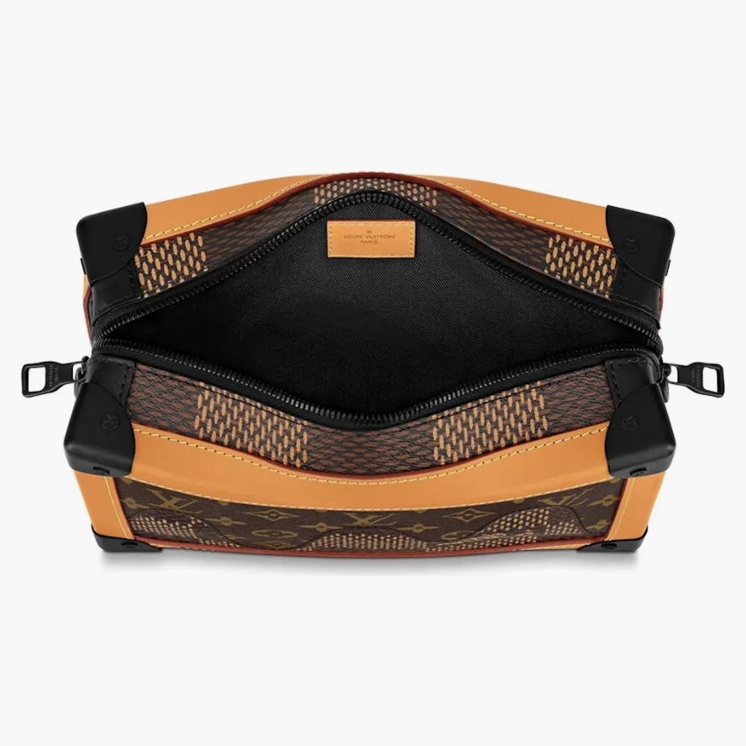 Louis Vuitton X Nigo Soft Trunk Damier Ebene Giant Brown