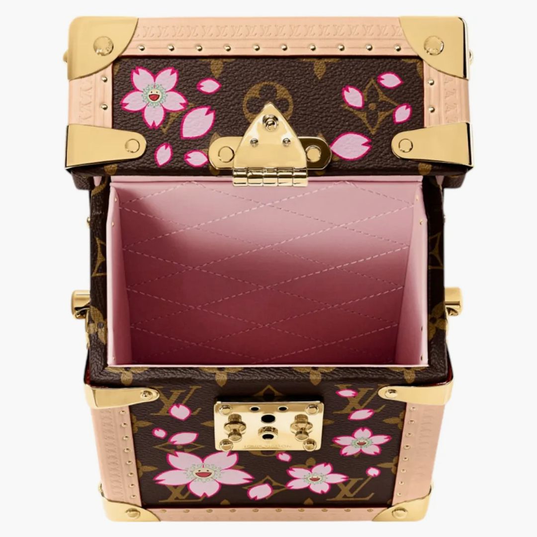 Louis Vuitton X Takashi Murakami Cherry Blossom Camera Box Sakura Brown