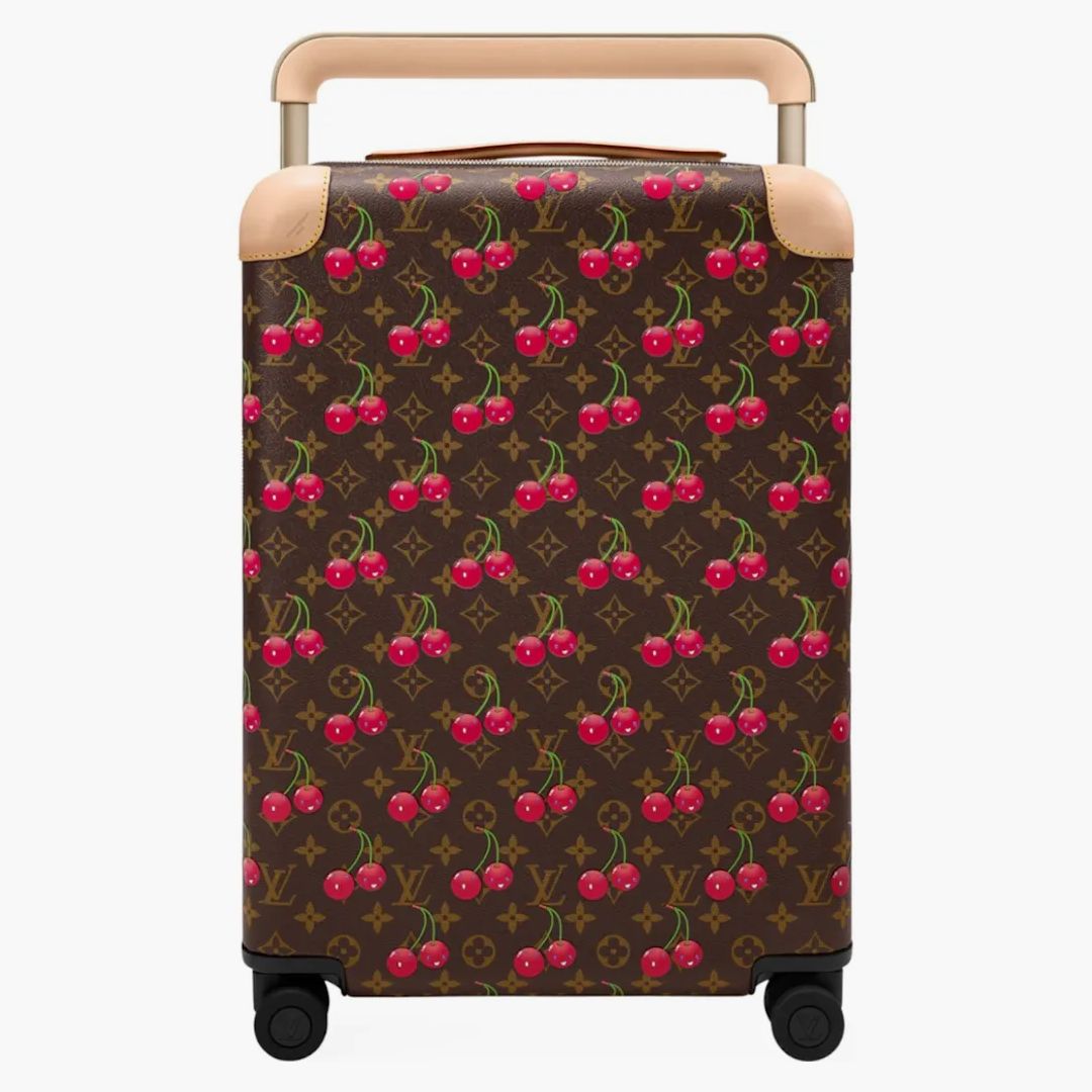 Louis Vuitton X Takashi Murakami Cherry Horizon 55 Brown Monogram