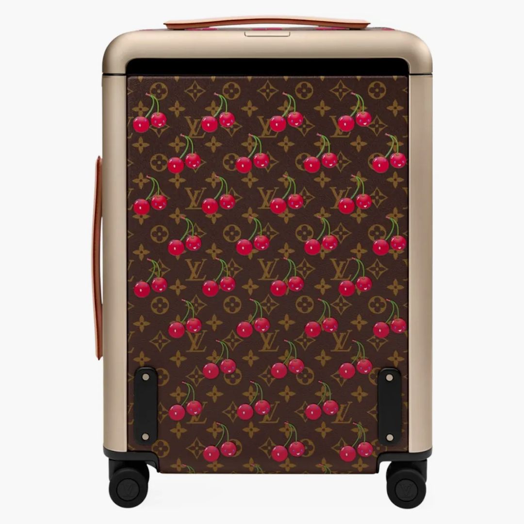 Louis Vuitton X Takashi Murakami Cherry Horizon 55 Brown Monogram